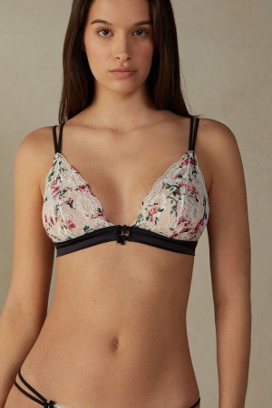 Intimissimi Bloom & Blossom Triangle Ženske Grudnjaci Bijele | HR 1165BCP