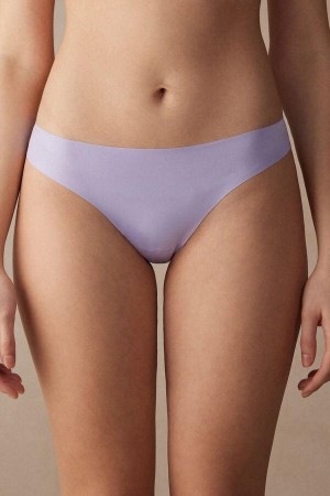 Intimissimi Brazilian in Seamless Ultra Light Microfiber Ženske Gaćice Boje Lavande | HR 2489LHI