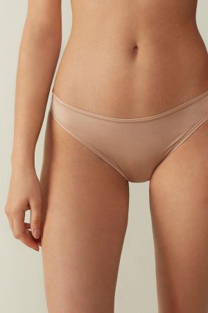 Intimissimi Brazilian in Ultralight Microfiber Ženske Gaćice Bež | HR 2534MAQ