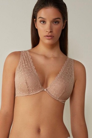 Intimissimi Elena Balconette in Lace Ženske Grudnjaci Bež | HR 1595SOB