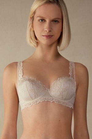 Intimissimi Pretty Flowers Sofia Balconette Ženske Grudnjaci Roze | HR 1049SOB