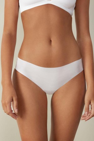 Intimissimi Seamless Microfiber Ženske Gaćice Bijele | HR 2421ORK