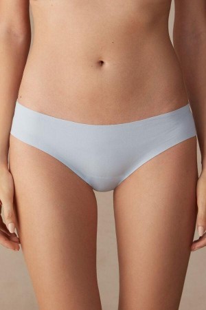 Intimissimi Seamless Supima® Cotton Ženske Gaćice Plave | HR 2368PQJ