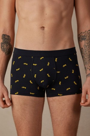 Intimissimi Trumpet Stretch Supima® Cotton Muške Boxer Plave | HR 2638QZQ