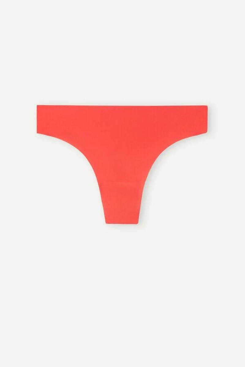 Intimissimi Brazilian in Seamless Ultra Light Microfiber Ženske Gaćice Tamno Crvene | HR 2485VDR