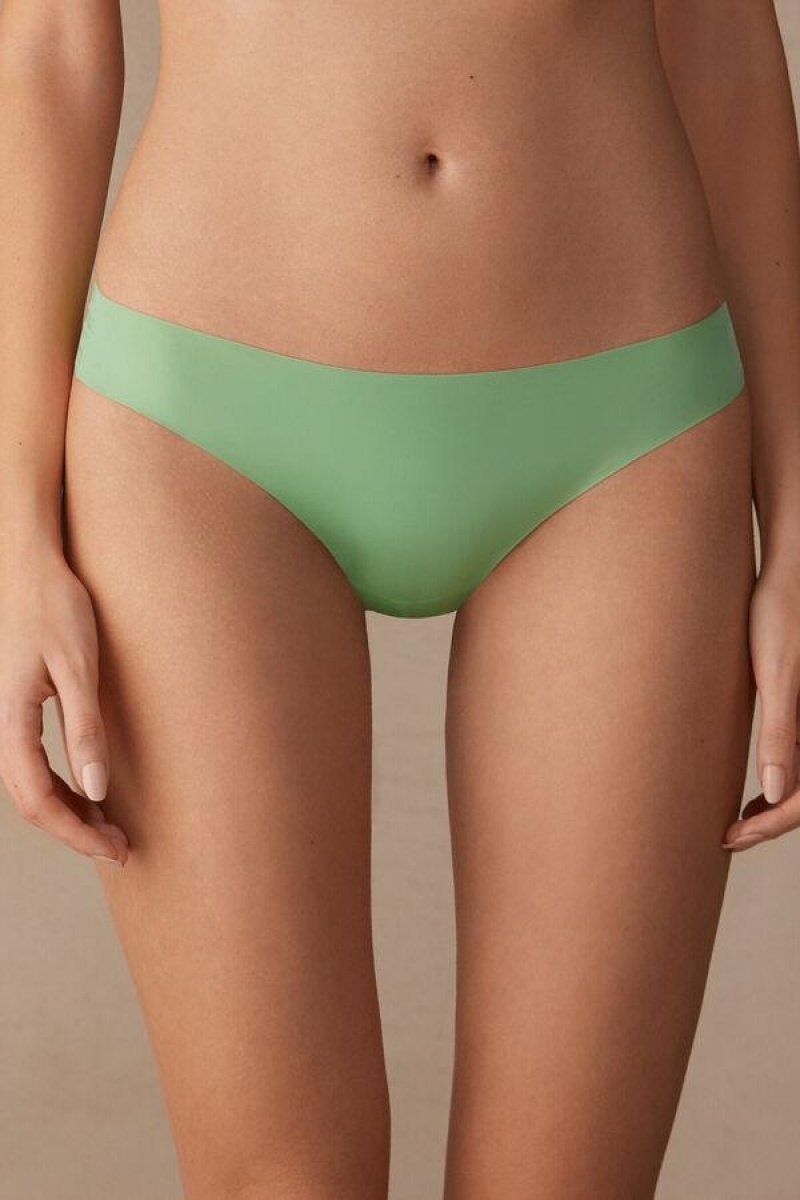 Intimissimi Brazilian in Seamless Ultra Light Microfiber Ženske Gaćice Menta | HR 2487XFY