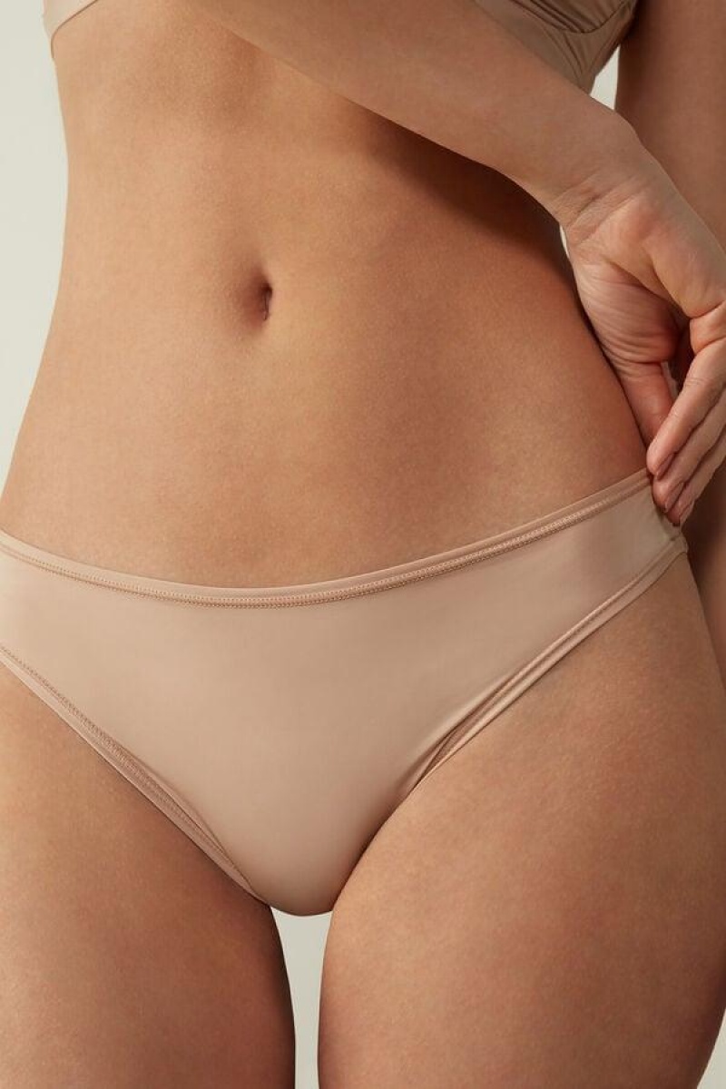 Intimissimi Brazilian in Ultralight Microfiber Ženske Gaćice Bež | HR 2534MAQ