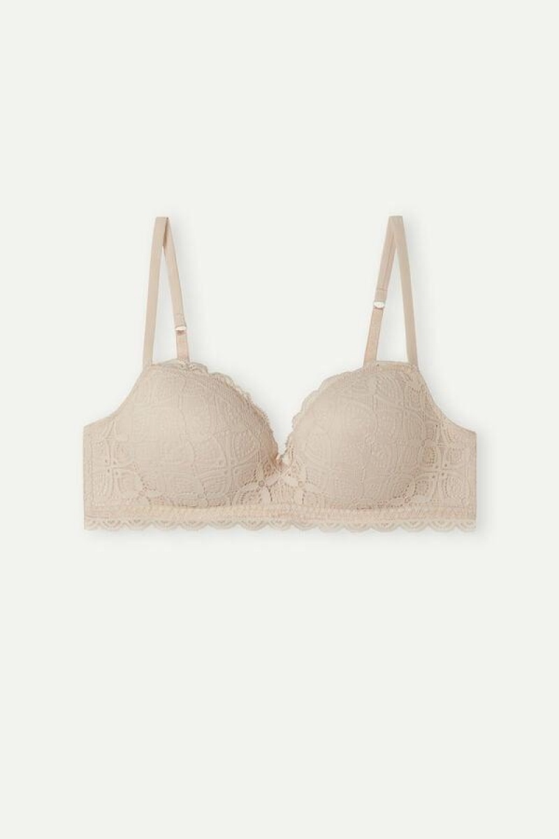 Intimissimi Claudia Balconette in Lace Ženske Grudnjaci Roze | HR 1125PQC