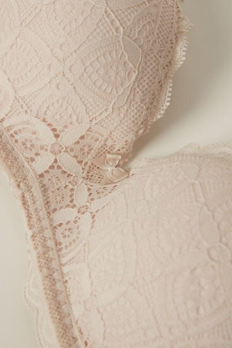 Intimissimi Claudia Balconette in Lace Ženske Grudnjaci Roze | HR 1125PQC