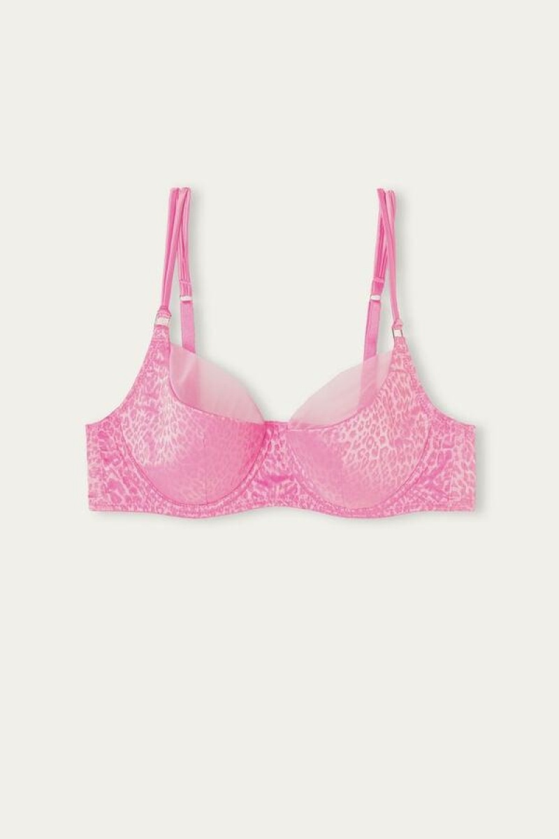 Intimissimi Cool Minimal Demi Ženske Grudnjaci Roze | HR 1014EXG