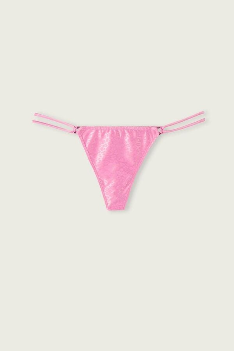 Intimissimi Cool Minimal String Thong Ženske Gaćice Roze | HR 2240UTL