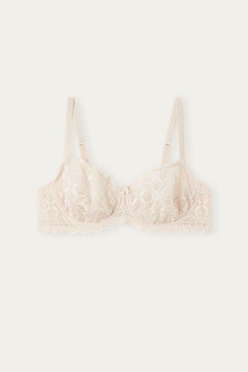 Intimissimi Daniela Balconette in Lace Ženske Grudnjaci Roze | HR 1083ZGY