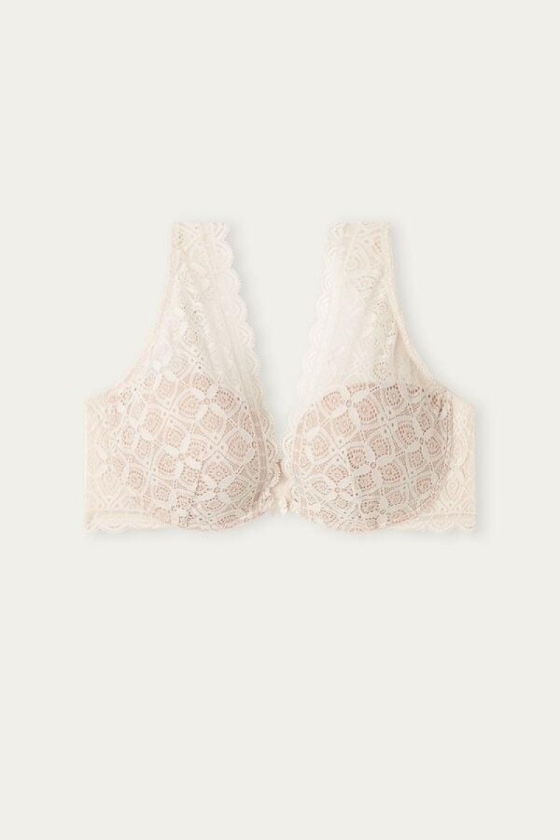 Intimissimi Elena Balconette in Lace Ženske Grudnjaci Roze | HR 1251YUK