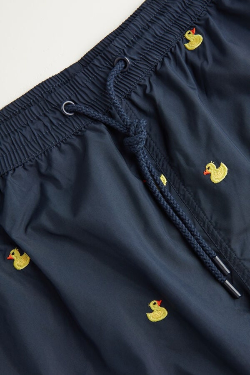 Intimissimi Embroidered Duck Muške Kupaće Gaće Plave | HR 2742SOQ