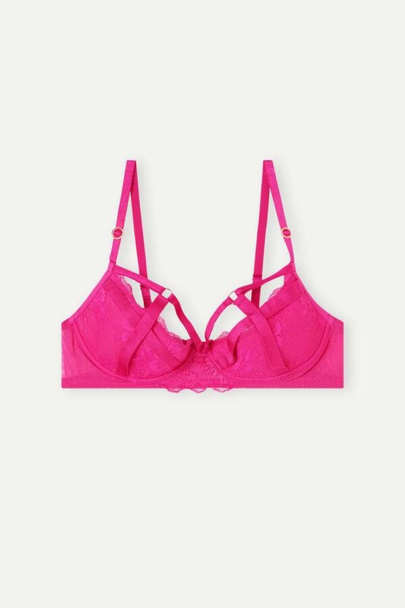 Intimissimi Fearless Femininity Demi-Cup Ženske Grudnjaci Roze | HR 1029KIR