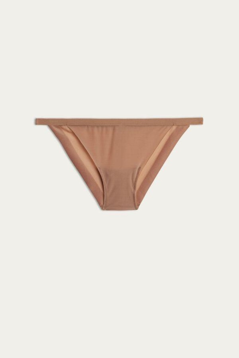 Intimissimi Invisible Touch String Ženske Gaćice Bež | HR 2443DNF