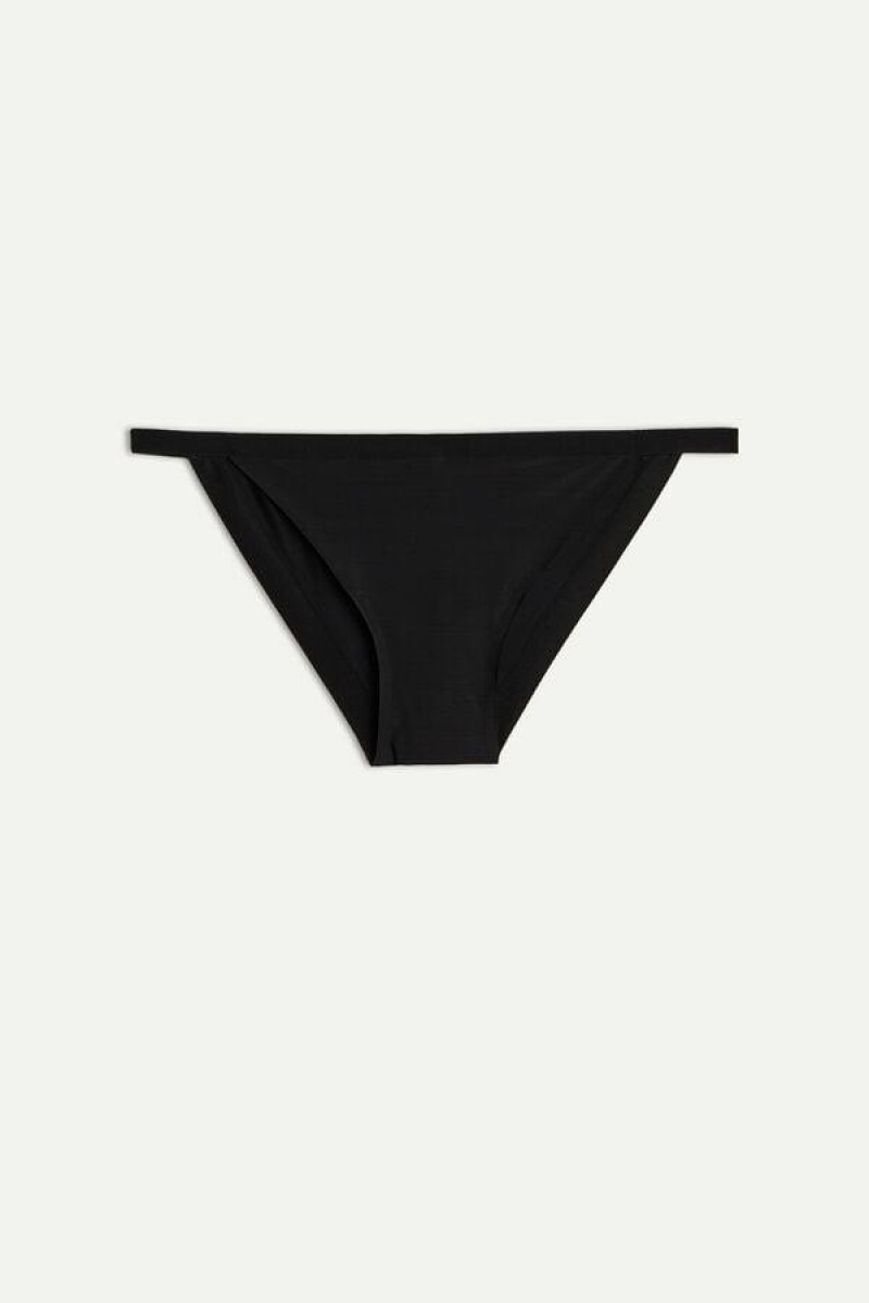 Intimissimi Invisible Touch String Ženske Gaćice Crne | HR 2444SOG