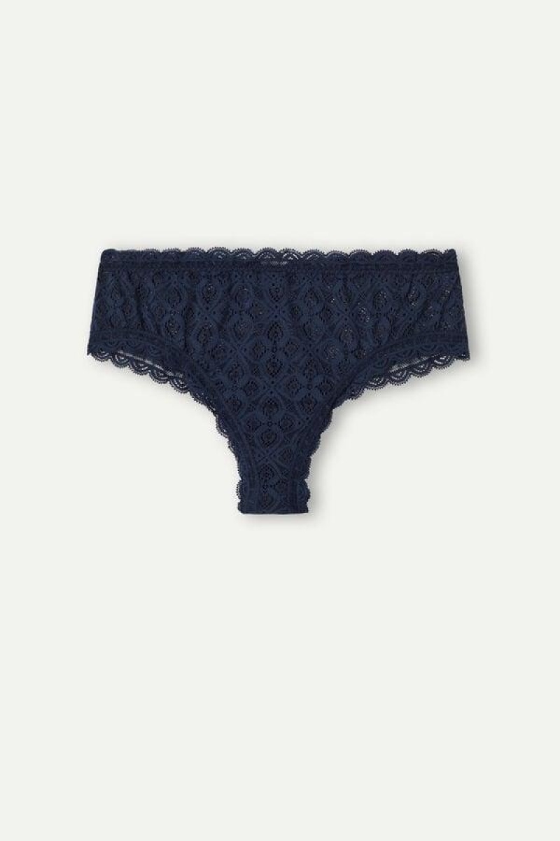 Intimissimi Lace Hipster Brazilian Ženske Gaćice Plave | HR 2312FMD