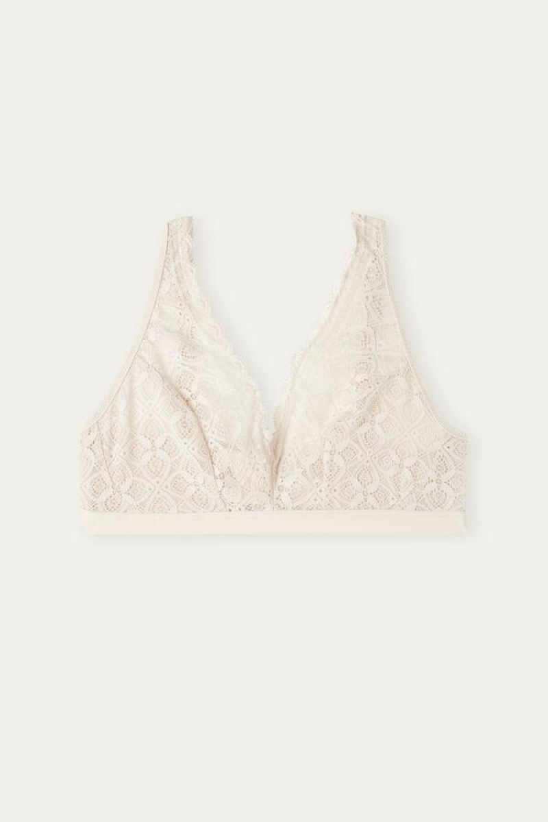 Intimissimi Lara Triangle in Lace Ženske Grudnjaci Roze | HR 1406TVJ