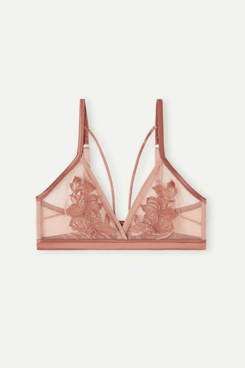 Intimissimi Layers of Lust Emma Triangle Ženske Grudnjaci Roze | HR 1389FMM