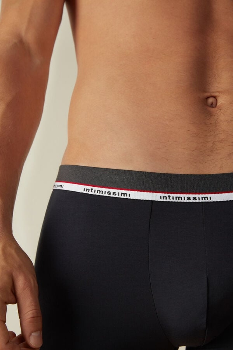 Intimissimi Micromodal Muške Boxer Plave | HR 2582RWV