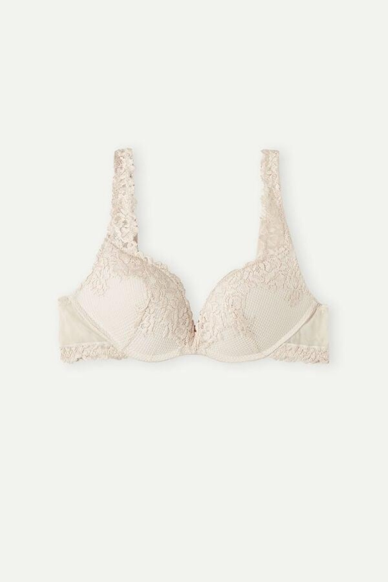 Intimissimi Pretty Flowers Gioia Super Push-up Ženske Grudnjaci Roze | HR 1299WYF