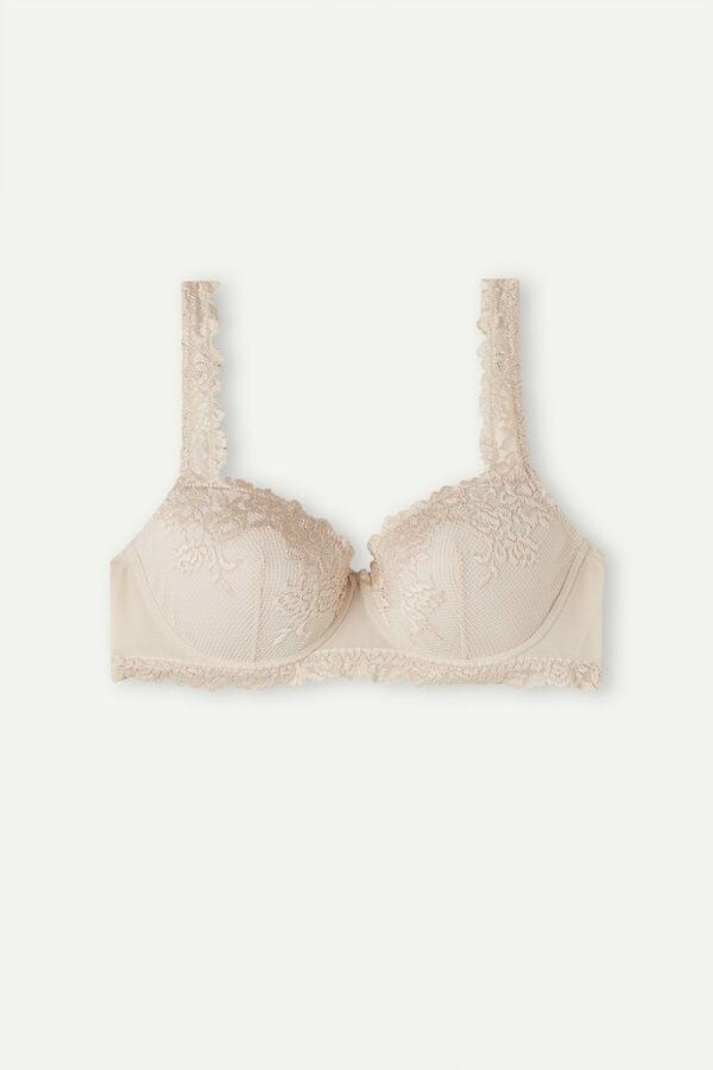 Intimissimi Pretty Flowers Sofia Balconette Ženske Grudnjaci Roze | HR 1049SOB