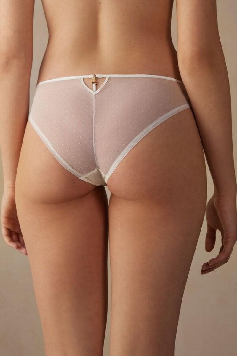 Intimissimi Pure Charme Ženske Gaćice Bijele | HR 2376WYN