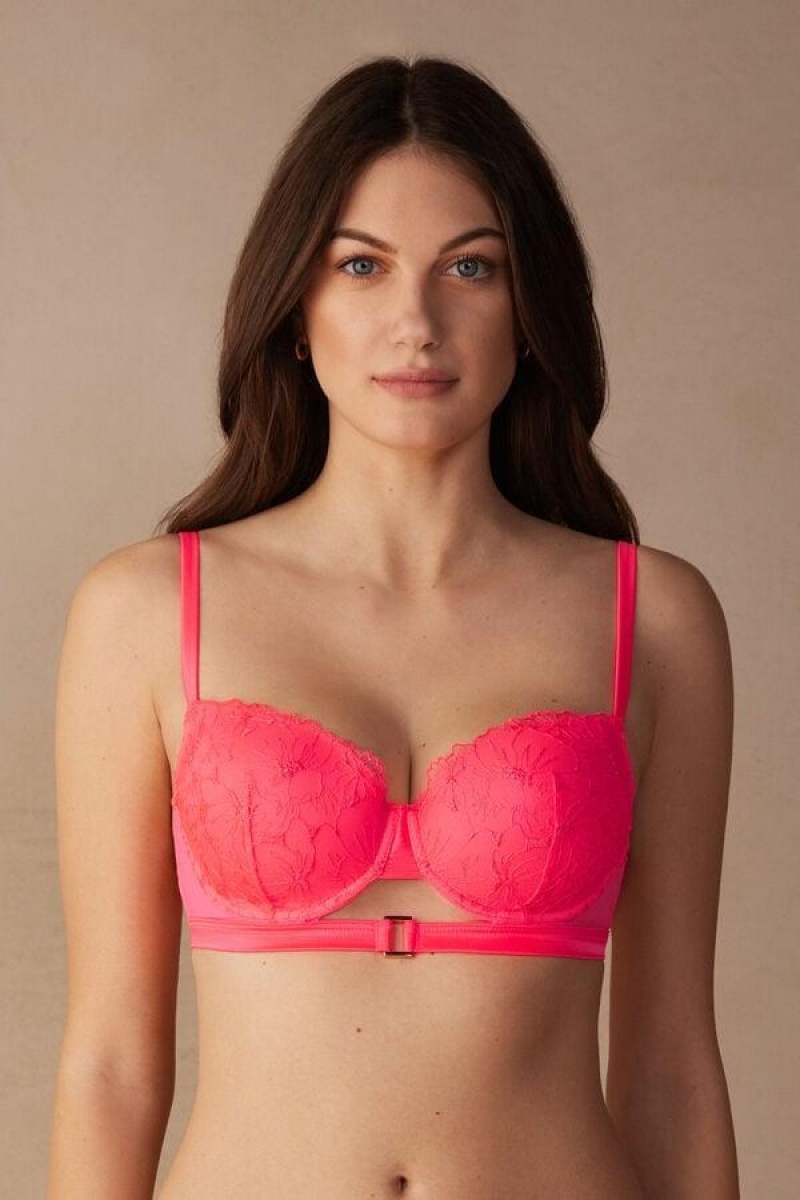 Intimissimi Pure Joy Sofia Balconette Ženske Grudnjaci Roze | HR 1474XFU