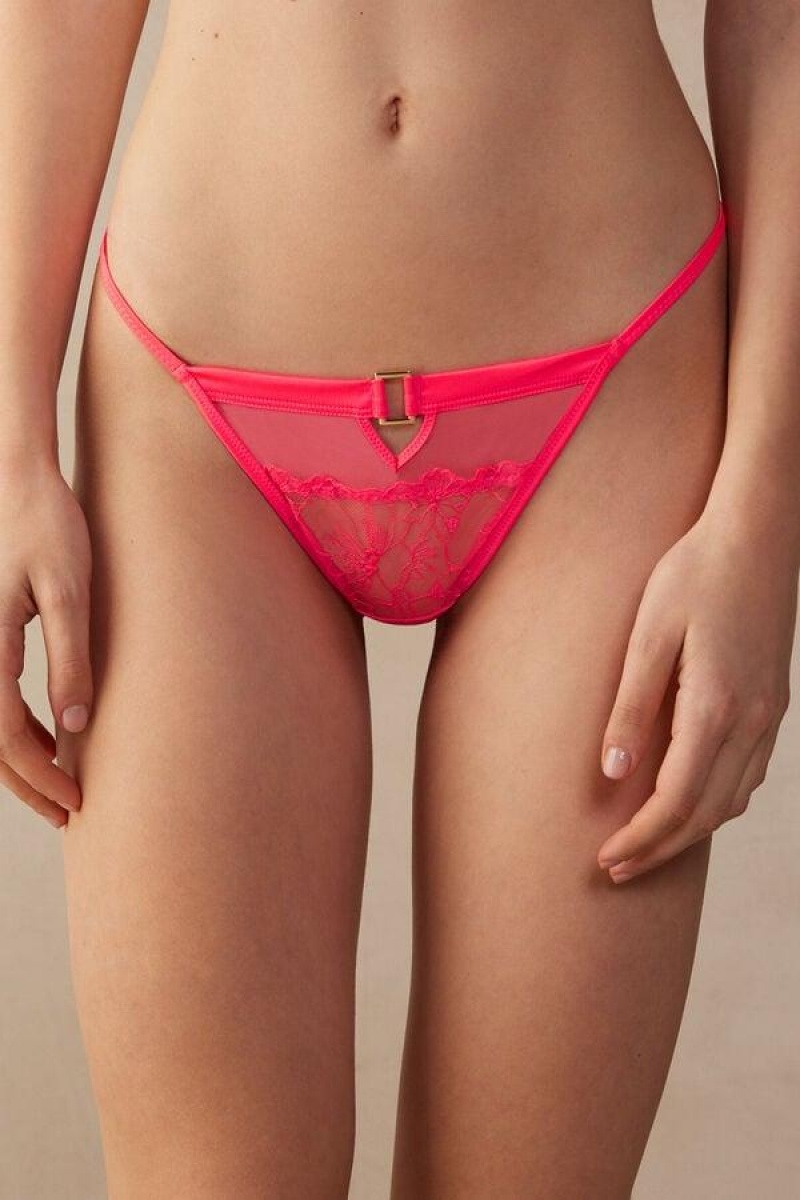 Intimissimi Pure Joy String Thong Ženske Gaćice Roze | HR 2239YUK