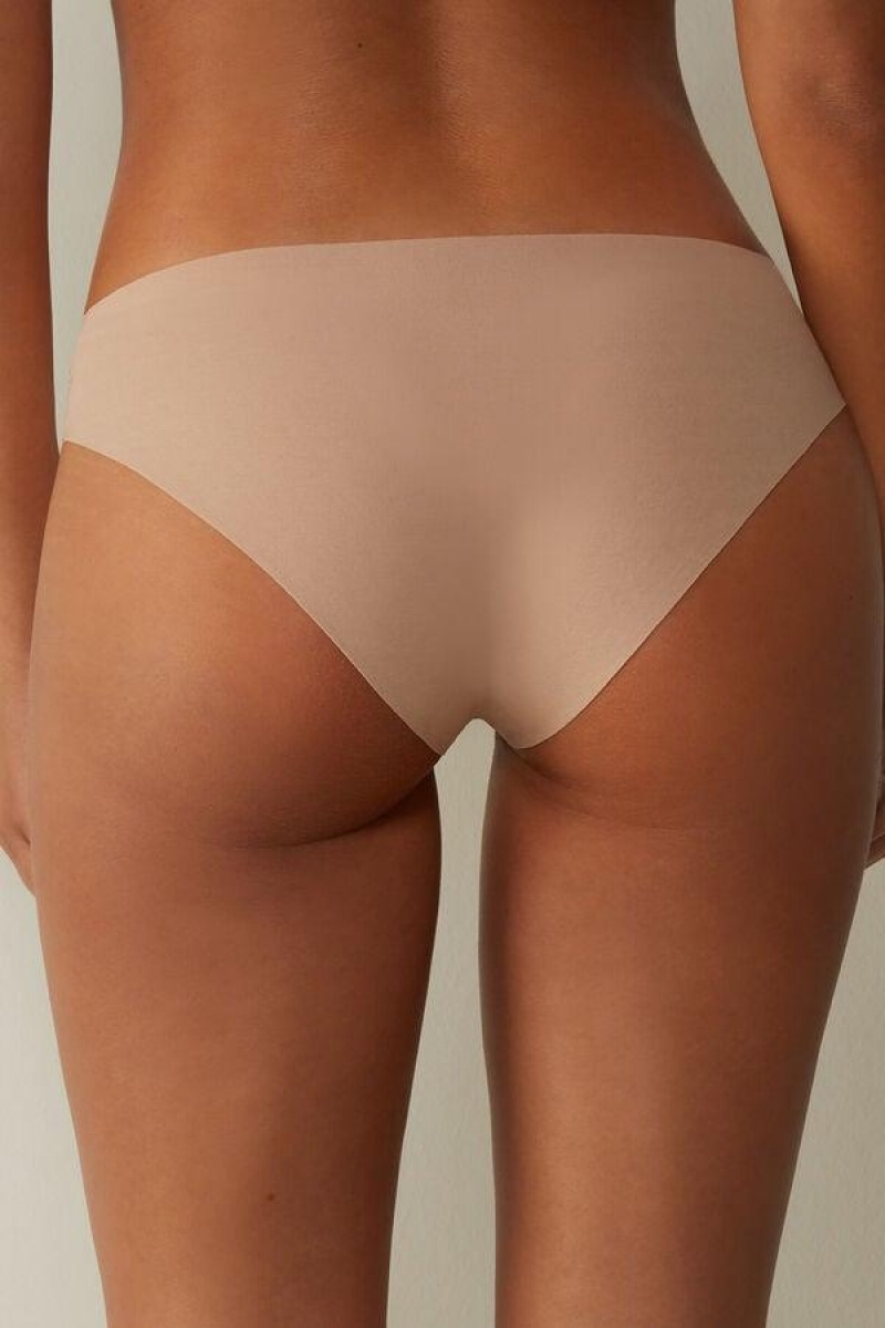 Intimissimi Seamless Supima® Cotton Ženske Gaćice Bež | HR 2343ORK