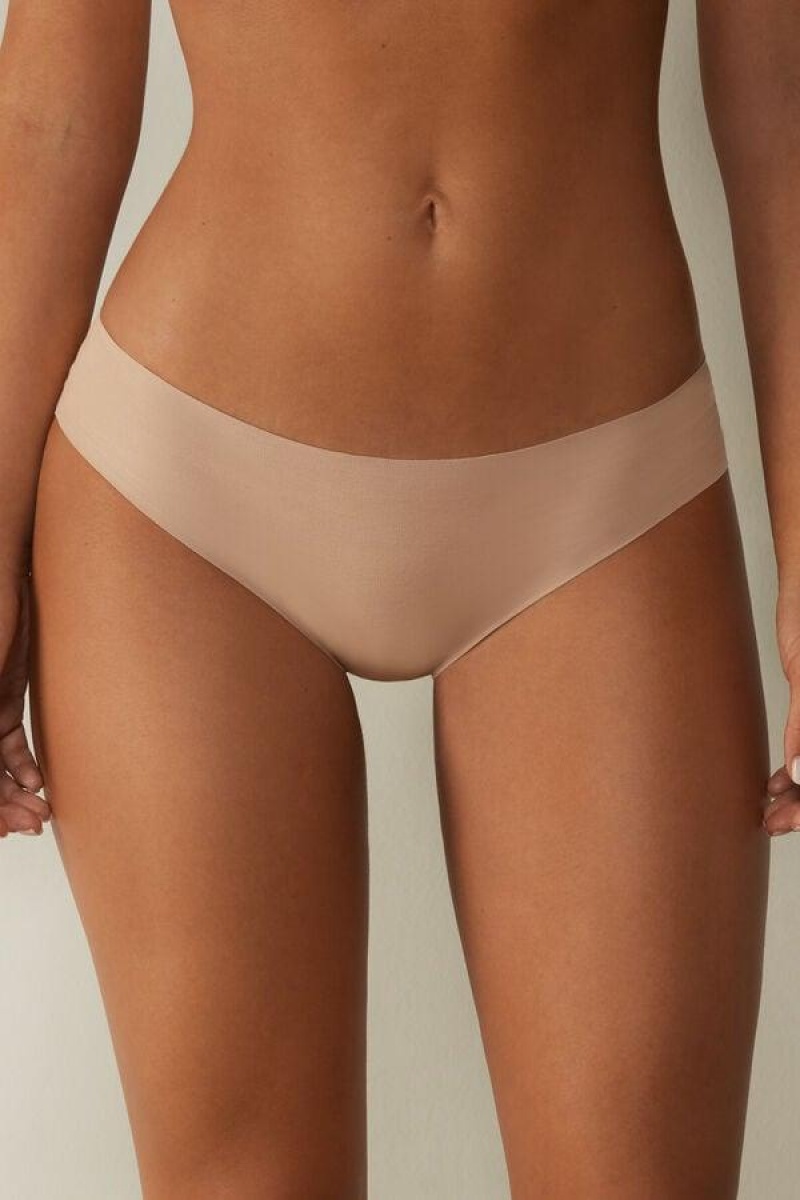 Intimissimi Seamless Supima® Cotton Ženske Gaćice Bež | HR 2343ORK