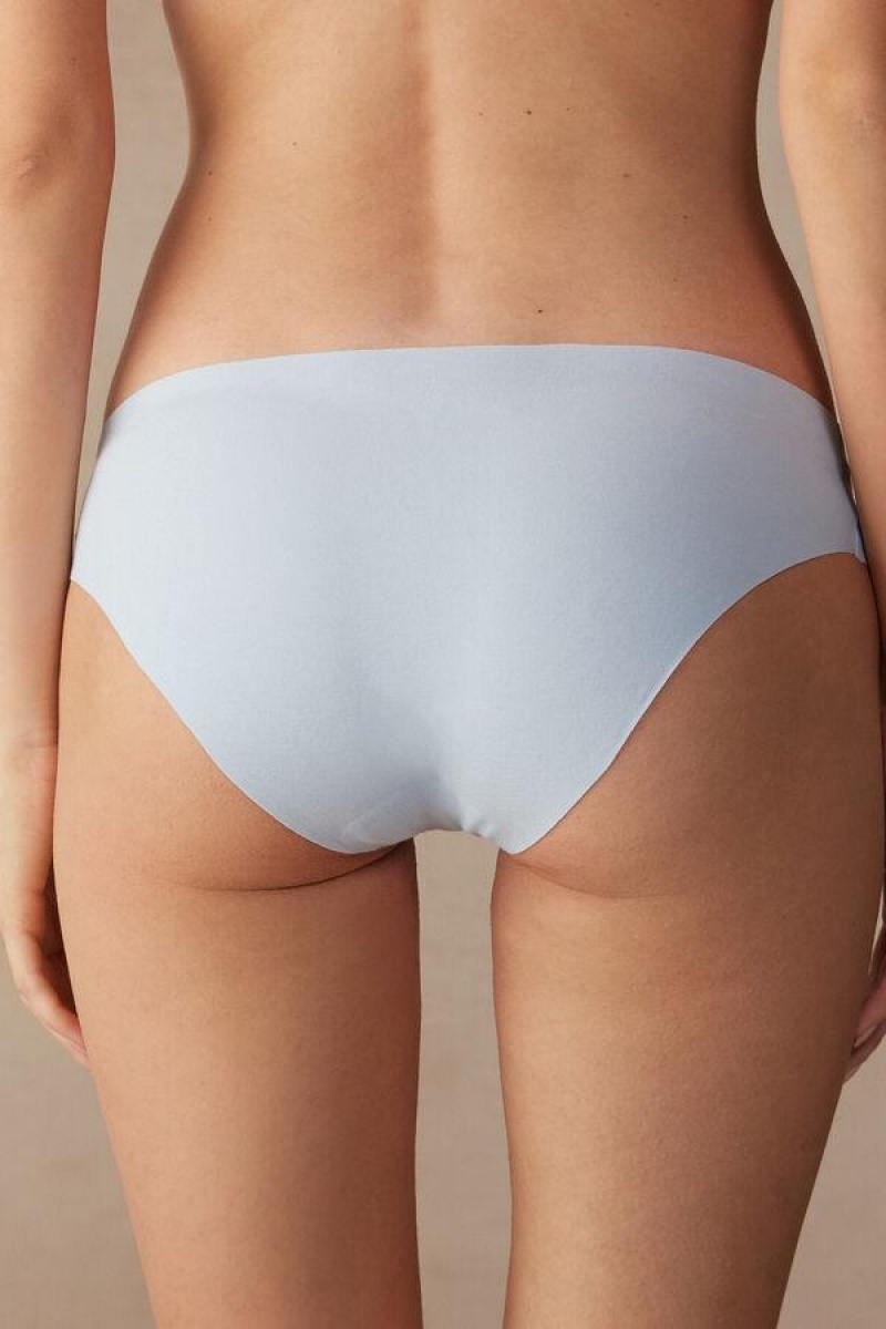 Intimissimi Seamless Supima® Cotton Ženske Gaćice Plave | HR 2368PQJ