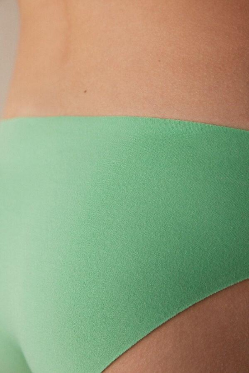 Intimissimi Seamless Supima® Cotton Ženske Gaćice Menta | HR 2372YUX