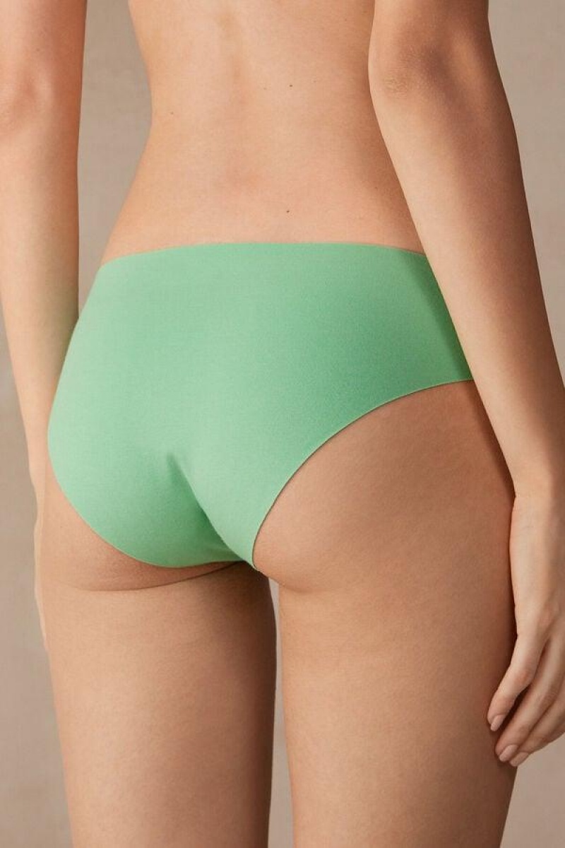 Intimissimi Seamless Supima® Cotton Ženske Gaćice Menta | HR 2372YUX