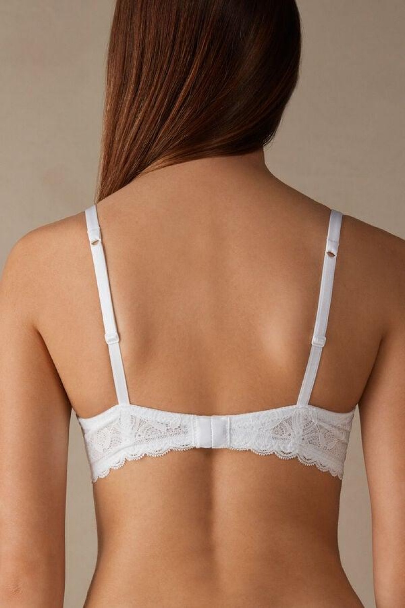 Intimissimi Sofia Balconette in Lace Ženske Grudnjaci Bijele | HR 1572GLQ