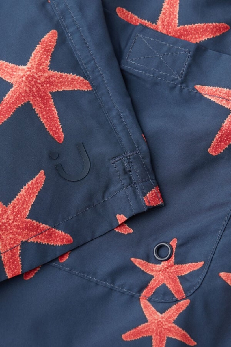 Intimissimi Starfish Print Muške Kupaće Gaće Plave | HR 2763JJC