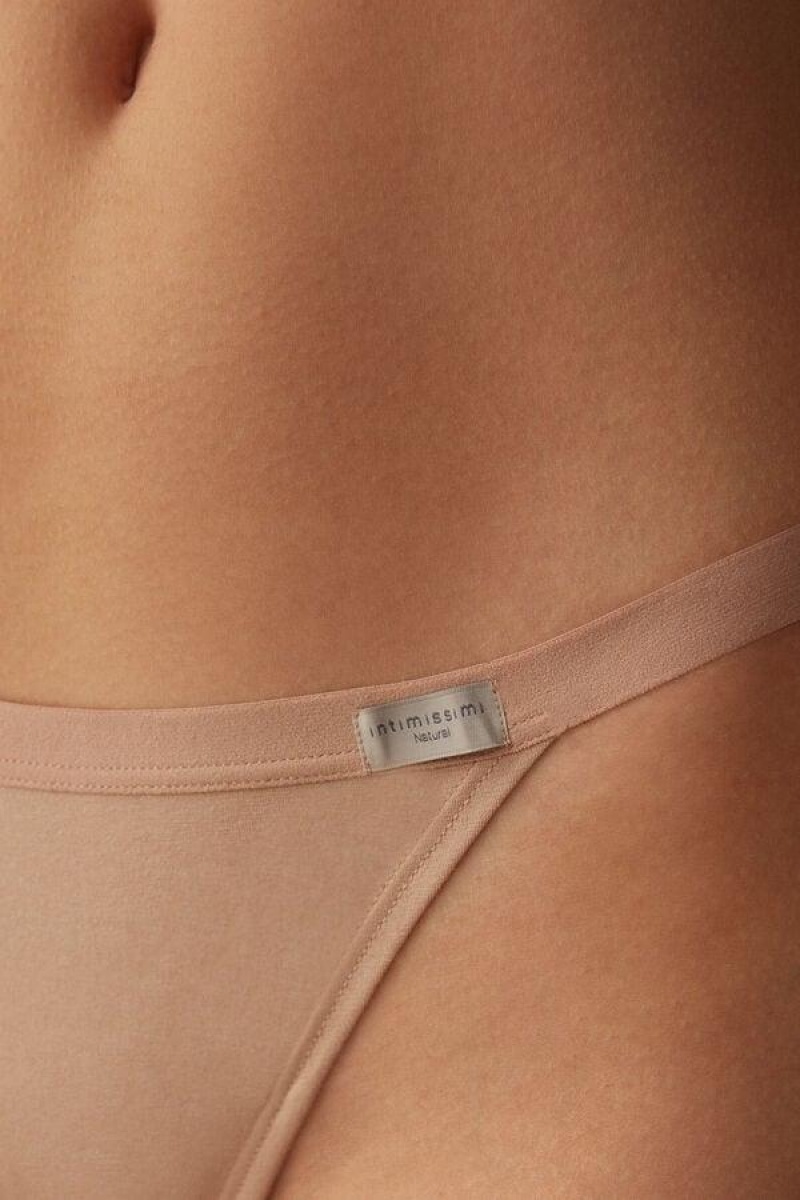 Intimissimi String Thong in Cotton Ženske Gaćice Bež | HR 2280XFU