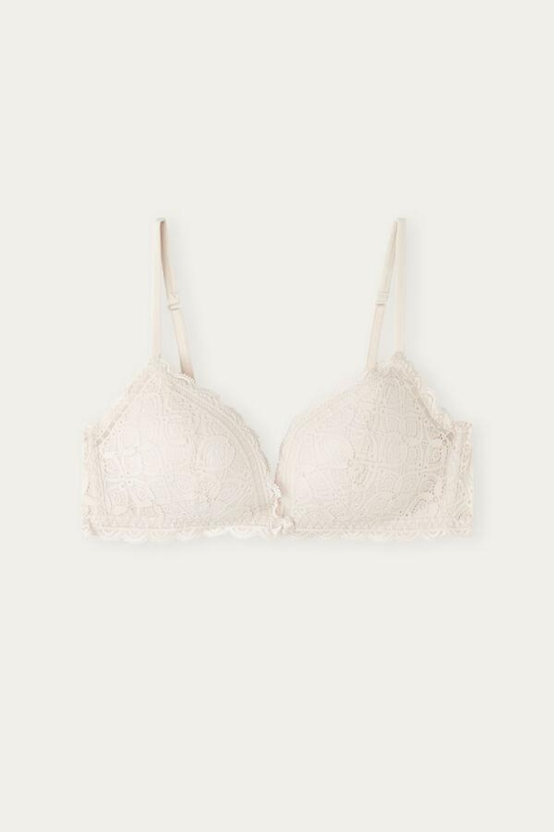 Intimissimi Tiziana Triangle in Lace Ženske Grudnjaci Roze | HR 1417HKW